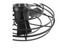 25" Integrated LED Indoor/Outdoor Natural Iron Ceiling Fan with Light and Remote