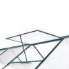 6x8 Hybrid Polycarbonate Greenhouse Green