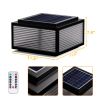 Solar Powered Post Cap Lights for Pillars, Modern Outdoor Post Lights