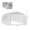 Walk-In Greenhouse 26x10x7 ft