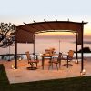 9*12ft Outdoor Rectangular Pergola
