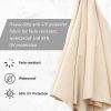 Cantilever Hanging Umbrella Rotation Patio Offset Umbrella without Weight Base